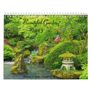 Beautiful Gardens 2013 Calendar
