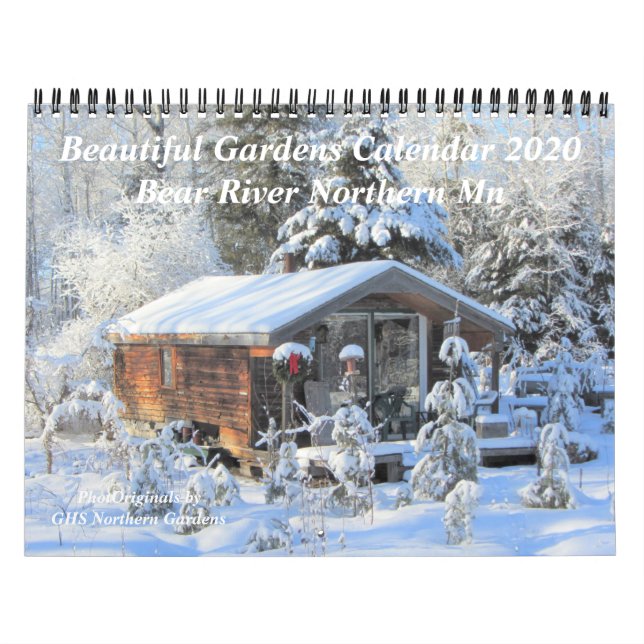 Beautiful Gardens in Bear River Calendar 2020 (Cover)