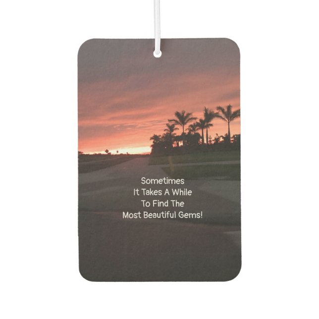 Beautiful Gems Air Freshener (Front)