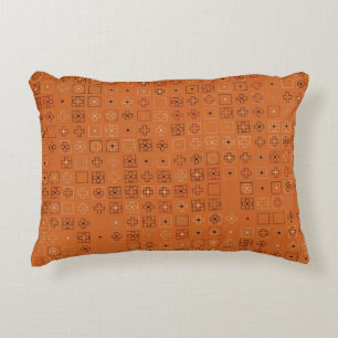 Beautiful geometric pattern design abstract, art,  accent pillow