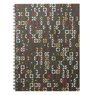 Beautiful geometric pattern design abstract, art, notebook