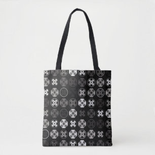 Beautiful geometric pattern design abstract, art, tote bag