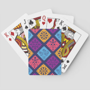 Beautiful geometric pattern playing cards