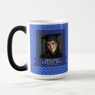 Beautiful Geometric Pattern Wife Graduation Gift Magic Mug