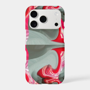 Beautiful Geometric Red Ash Grey Customize Product