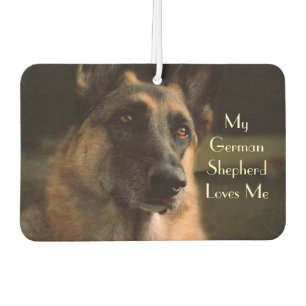 Beautiful German Shepherd Car Air Freshener