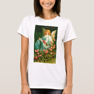 Beautiful German Vintage Easter Angel T-Shirt