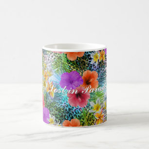 Beautiful “Get lost in Paradise” custom quote Coffee Mug