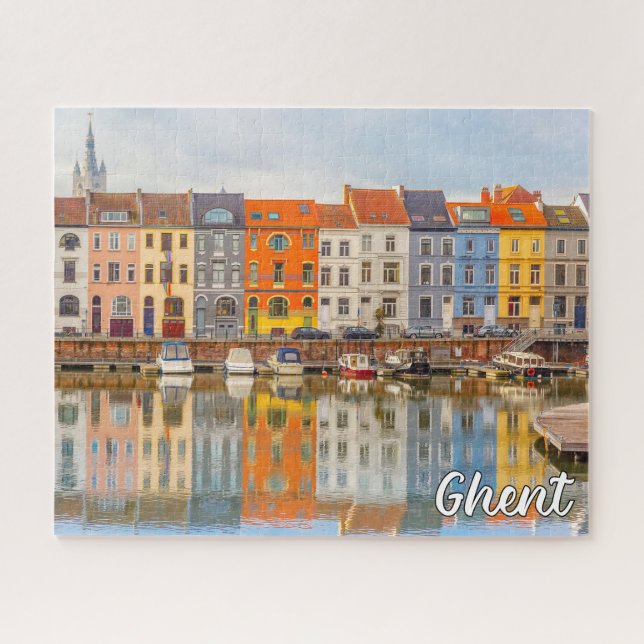 Beautiful Ghent, Belgium Jigsaw Puzzle (Horizontal)