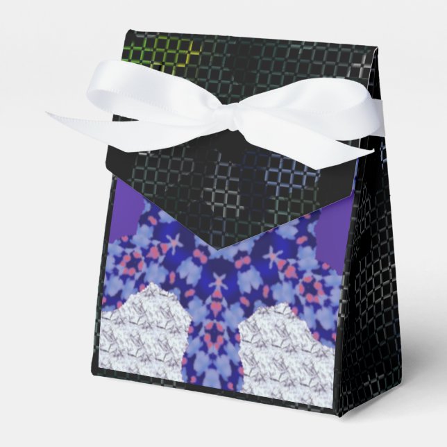BEAUTIFUL_GIFT_BLACK_kaleidoscope_ FAVOR BOX (Front Side)