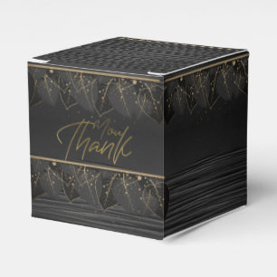 Beautiful gift box with thanks