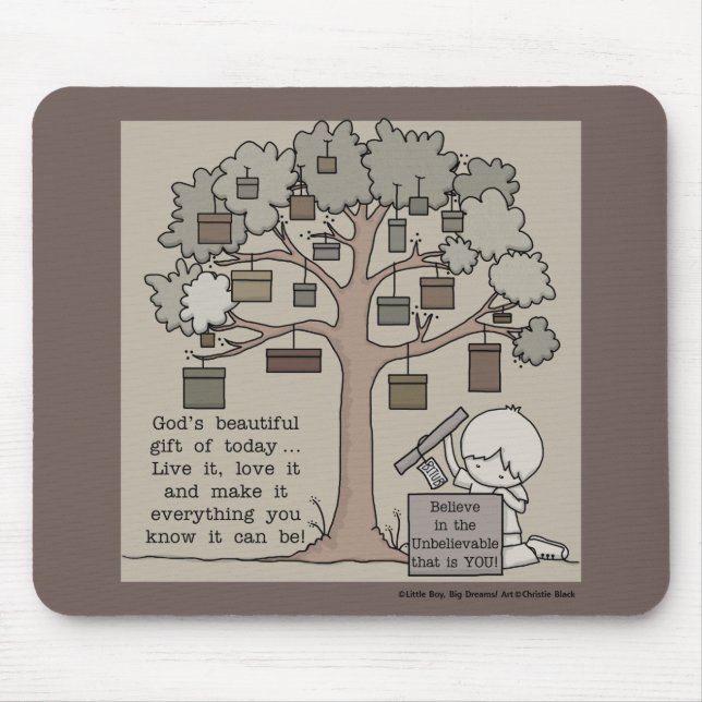 Beautiful Gift Mouse Pad (Front)
