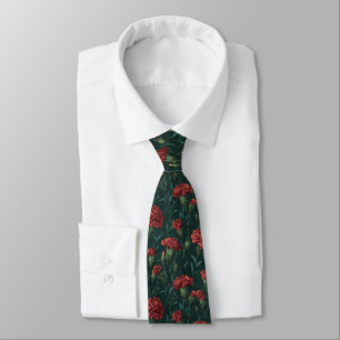 Beautiful Gifts For Men Carnation Flower Tie