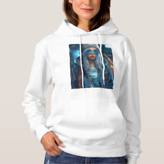 Beautiful Girl And Angry Cat Tattoo T-Shirt Hoodie