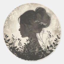 Beautiful Girl beside Flowers