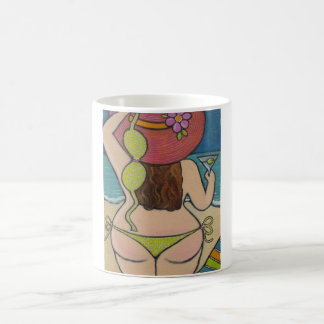 Beautiful Girl in Bikini Coffee Mug