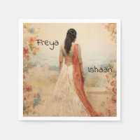 Beautiful Girl in Sari Personalized