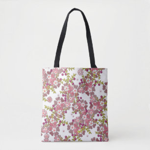 Beautiful glass flowers tote bag