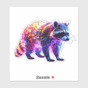 Beautiful Glowing Raccoon