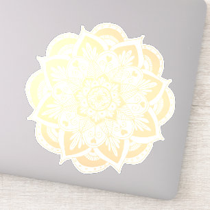 Beautiful Gold Flower Mandala