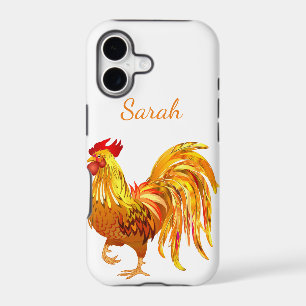 Beautiful Golden Design Rooster Farm Chicken