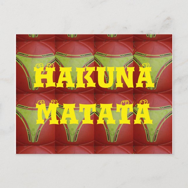 Beautiful Golden yellow geometrical pattern design Postcard (Front)