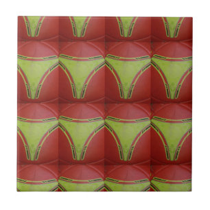 Beautiful Golden yellow geometrical pattern design Tile