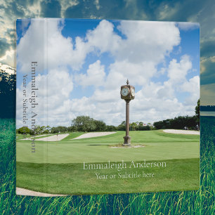 Beautiful Golf Course Afternoon Binder