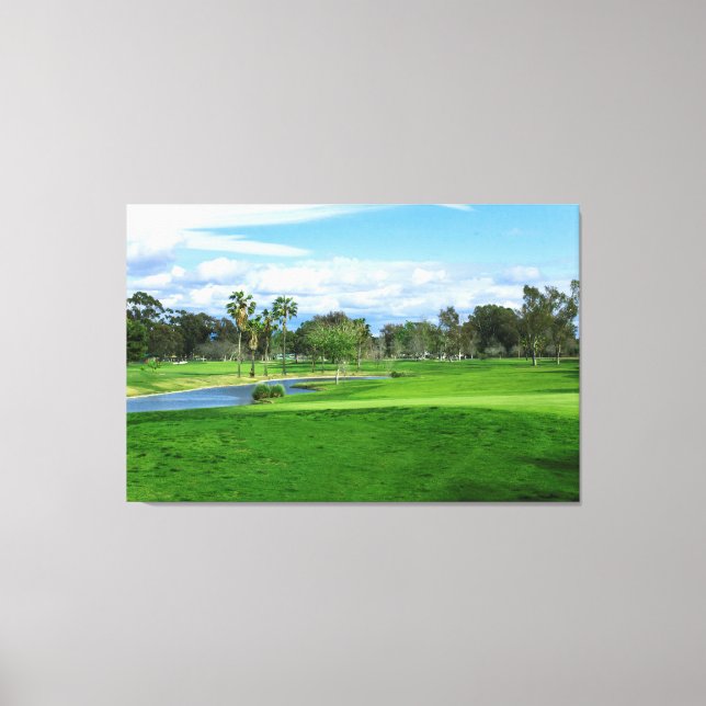 Beautiful Golf Course Wall Art Set (Front)