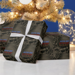Beautiful GOOD DAY BLACBK BROWN Wrapping Pape Wra Paper