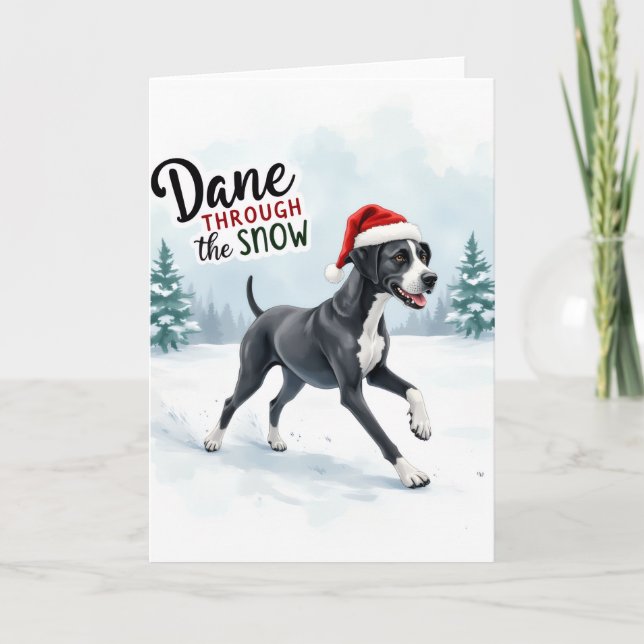Beautiful Great Dane Card (Front)