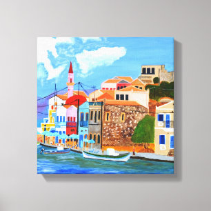 Beautiful Greece Canvas Print