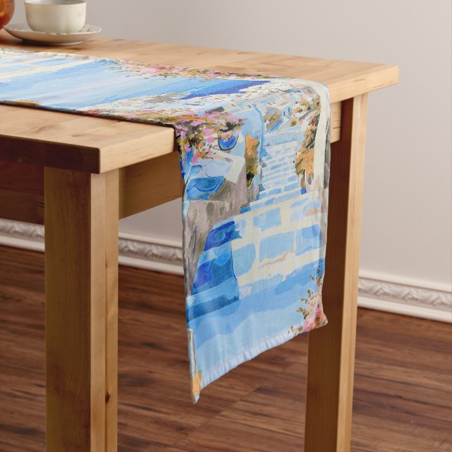 Beautiful Greece table runner  (In Situ)