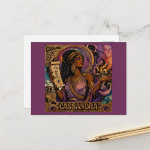 Beautiful Greek Goddess Cassandra Postcard