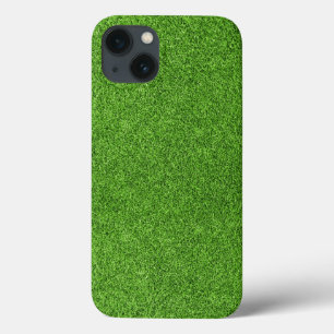 Beautiful green grass texture from golf course iPhone 13 case