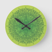 Beautiful Green Oriental Design