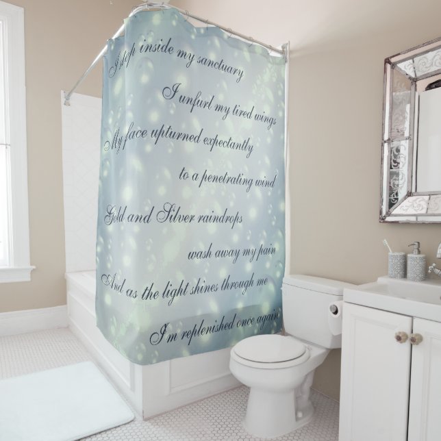 Beautiful Grey Cleansing Mantra design (In Situ)