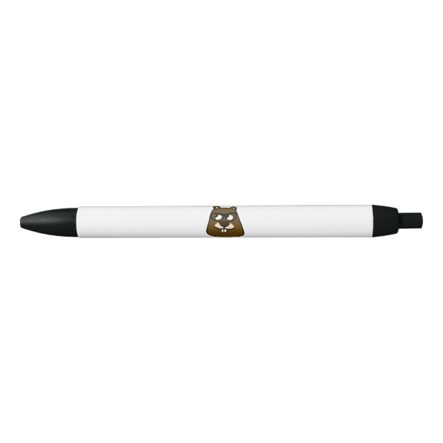 Beautiful/Groundhogs Black Ink Pen (Front)