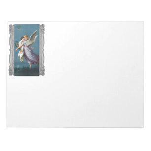 Beautiful Guardian Angel Painting Notepad