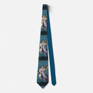 Beautiful Guardian Angel Painting Tie
