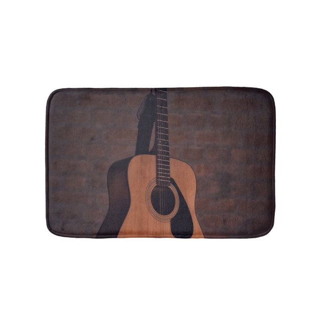 Beautiful Guitar Bath Mat (Front)