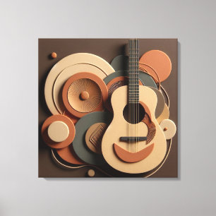 Beautiful Guitar  Canvas Print
