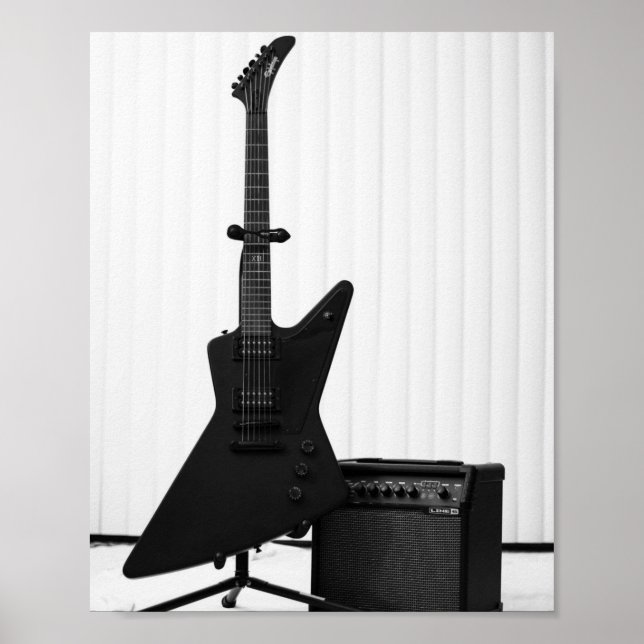 Beautiful Guitar Poster (Front)