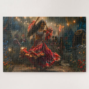 Beautiful Gypsy Dancer Jigsaw Puzzle