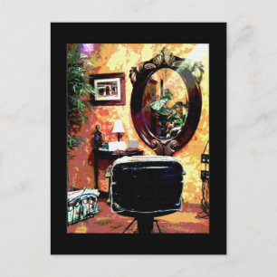 Beautiful Hair Salon  Postcard