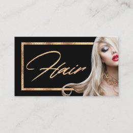 ★ Beautiful Hairdresser Business Card