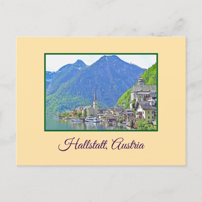 Beautiful Hallstatt, Austria Postcard (Front)