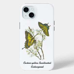 Beautiful Hand painted butterfly phone case