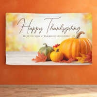 Beautiful Happy Thanksgiving Customizable Business