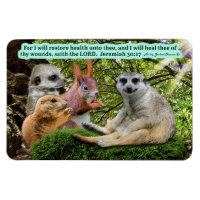 Beautiful Healing Scripture Magnet Jeremiah 30:17